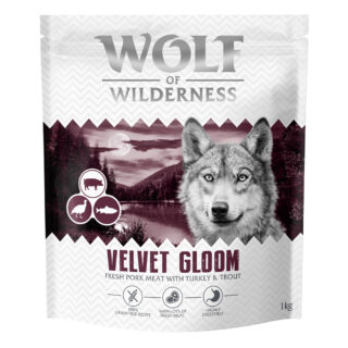 Wolf of Wilderness "Velvet Gloom" Truthahn & Forelle - getreidefrei - Sparpaket: 2 x 12 kg neue Rezeptur