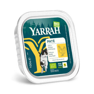 Yarrah BIO Paté 16 x 100 g - Bio-Ente & Bio-Seetang