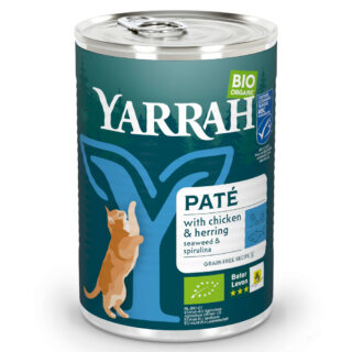 Yarrah Bio Pâté 6 x 400 g - Bio-Huhn
