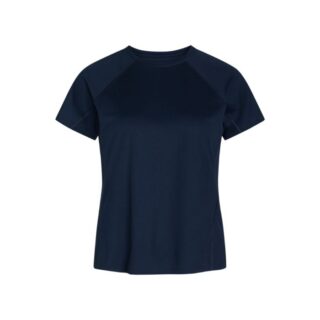 Zebdia Sports SS T-Shirt Damen Blau XXL – Perfekt für Laufen & Training, Komfort und Style