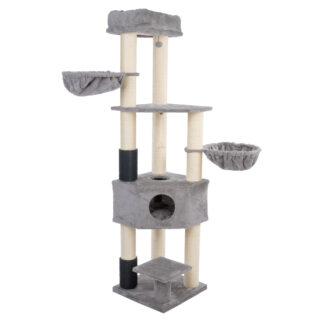 zooplus Basics Kratzbaum XXL - grau
