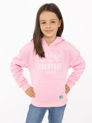 Zwillingsherz Hoodie ""Everyday"", Mini-Me,mit Stickerei und positiver Botschaft